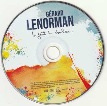 CD Gérard Lenorman: Le Goût Du Bonheur 107350