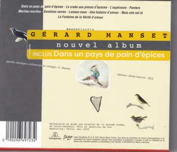 CD Gérard Manset: Le Crabe Aux Pinces D'homme LTD 399729