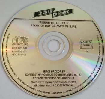 CD Gérard Philipe: Pierre Et Le Loup 518877