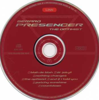 CD Gerard Presencer: The Optimist 461483