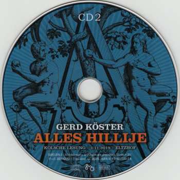 2CD Gerd Köster: Alles Hillije (Kölsche Lesung // 1.11.2019 // Eltzhof) 187595