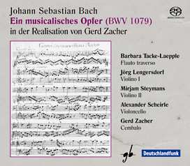 Album Gerd Zacher: Ein Musicalisches Opfer (BWV 1079)