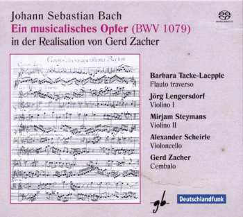 SACD Gerd Zacher: Ein Musicalisches Opfer (BWV 1079) 416428