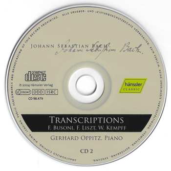 2CD Gerhard Oppitz: Transcriptions & Variations 459655
