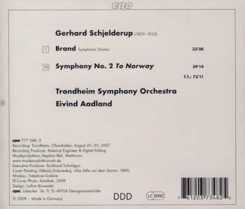 CD Gerhard Schjelderup: Symphonic Drama »Brand« / Symphony No. 2 154772