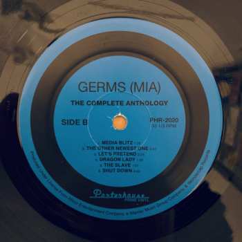 2LP Germs: (MIA) The Complete Anthology CLR 85848
