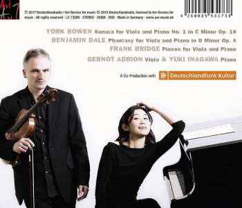 CD Gernot Adrion: English Viola Music 91026
