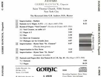 CD Gerre Hancock: Fanfare 438913