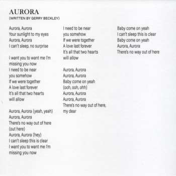 CD Gerry Beckley: Aurora 468972