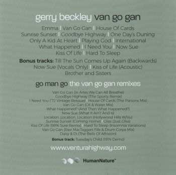 2CD Gerry Beckley: Van Go Gan + Go Man Go (The Van Go Gan Remixes) DLX 254081