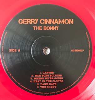 LP Gerry Cinnamon: The Bonny LTD 246498