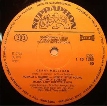 LP Gerry Mulligan: Felicitas 50363
