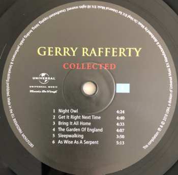 2LP Gerry Rafferty: Collected 471259