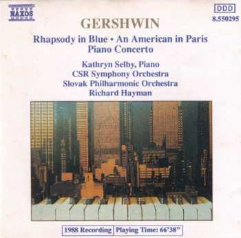 Album George Gershwin: Rhapsody In Blue • An American In Paris • Piano Concerto