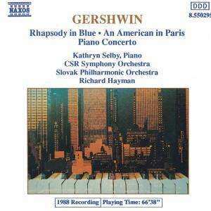 CD George Gershwin: Rhapsody In Blue • An American In Paris • Piano Concerto 391325