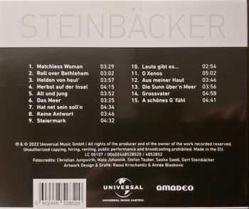 CD Gert Steinbäcker: 44 520836