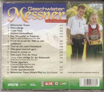 CD Geschwister Messner: Geschwister Messner Aus Südtirol 338391