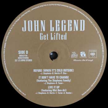 2LP John Legend: Get Lifted 13933