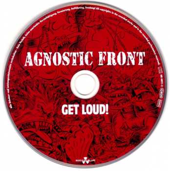 CD Agnostic Front: Get Loud! 13934