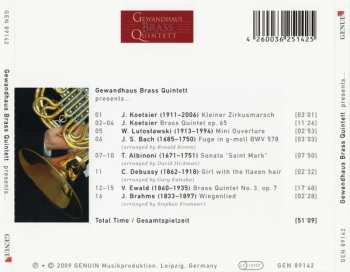 CD Gewandhaus Brass Quintett: Presents… 324395