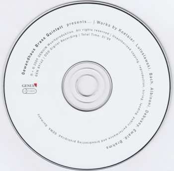 CD Gewandhaus Brass Quintett: Presents… 324395