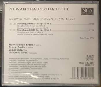 CD Gewandhaus-Quartett Leipzig: Die Streichquartette 510493