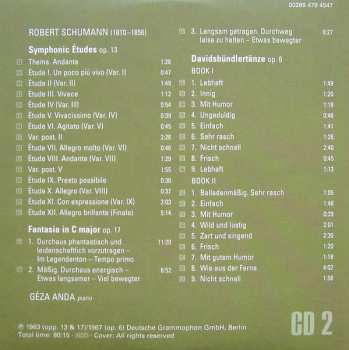 CD Géza Anda: Symphonische Etüden Op.13 - Fantasie C-Dur Op.17 432941