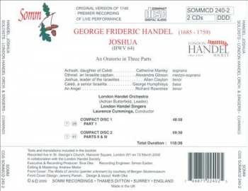2CD Georg Friedrich Händel: Joshua 436109