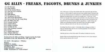 CD GG Allin: Freaks, Faggots, Drunks & Junkies 233921
