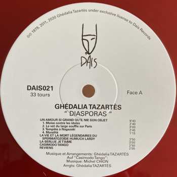 LP Ghédalia Tazartès: Diasporas LTD | CLR 81487