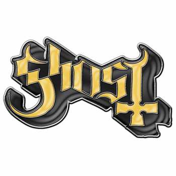 Merch Ghost: Placka Logo Ghost Ocel