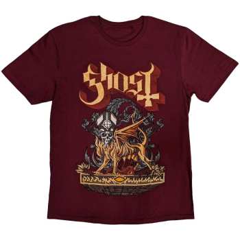 Merch Ghost: Ghost Unisex T-shirt: Firemilk (small) S