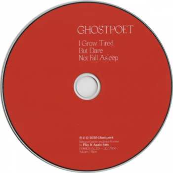 CD Ghostpoet: I Grow Tired But Dare Not Fall Asleep 16997