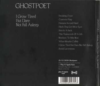 CD Ghostpoet: I Grow Tired But Dare Not Fall Asleep 16997