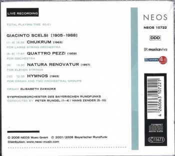 CD Giacinto Scelsi: Musica Viva 17 : Chukrum / Quattro Pezzi / Natura Renovatur / Hymnos 111628
