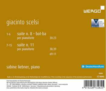 CD Giacinto Scelsi: Suite 8 & 11 per pianoforte 253040