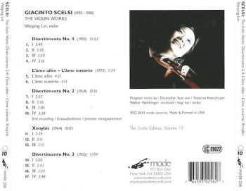 CD Giacinto Scelsi: The Violin Works 445159