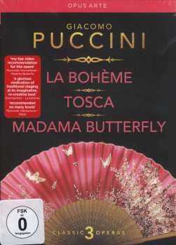 Giacomo Puccini: 3 Opern-gesamtaufnahmen
