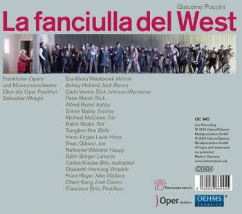 2CD Giacomo Puccini: La Fanciulla Del West 431554