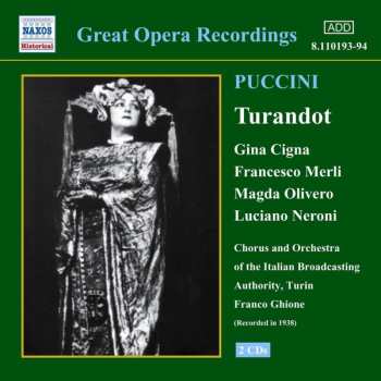 2CD Giacomo Puccini: Turandot
