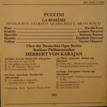CD Giacomo Puccini: La Bohème - Highlights 44706