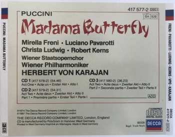 3CD/Box Set Giacomo Puccini: Madama Butterfly 419287