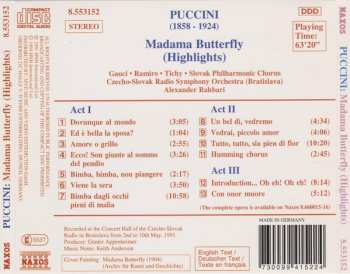 CD Giacomo Puccini: Madama Butterfly 462402