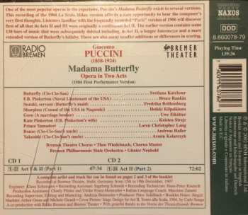 2CD Giacomo Puccini: Madama Butterfly (Original 1904 Version) 270997