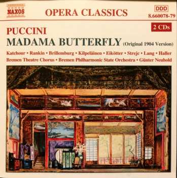 2CD Giacomo Puccini: Madama Butterfly (Original 1904 Version) 270997