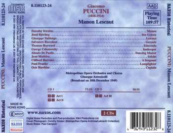 2CD Giacomo Puccini: Manon Lescaut 264788