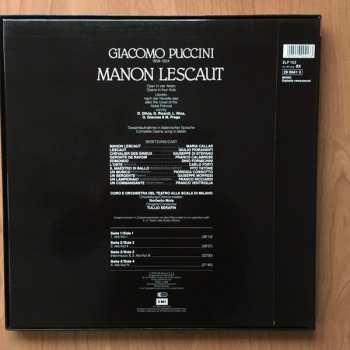 2LP/Box Set Giacomo Puccini: Manon Lescaut (2xLP + BOX + INSERT) 360788