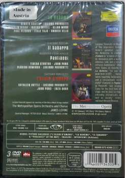 3DVD Giacomo Puccini: Pavarotti: The Italian Opera Collection - La Bohème / Il Tarbarro / Pagliacci / L'Elisir D'Amore 527730