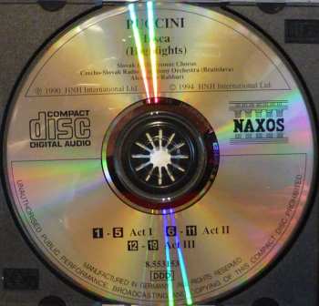 CD Giacomo Puccini: Tosca (Highlights) 272489