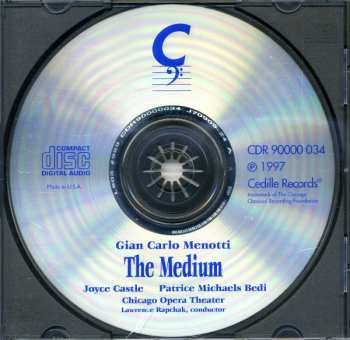 CD Gian Carlo Menotti: The Medium 337212